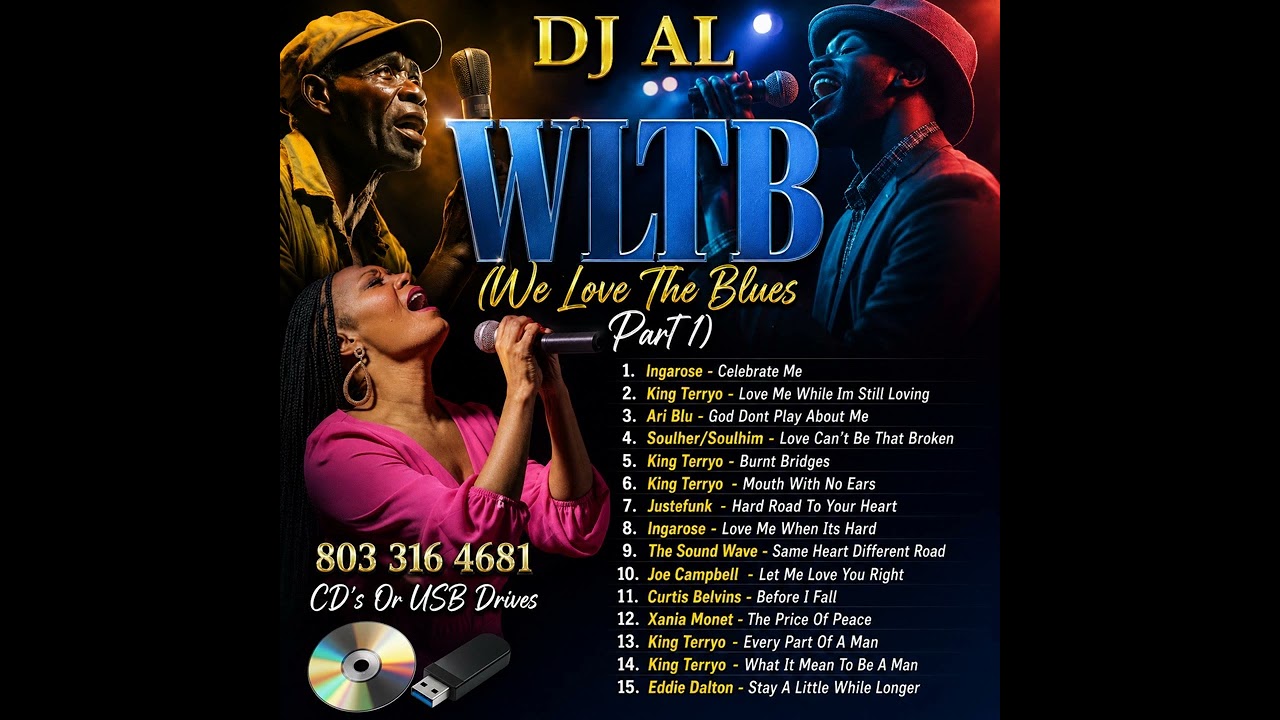 WE LOVE THE BLUES CD AND USB VOL 1
