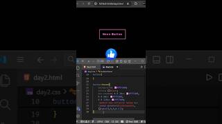 Day 02 CSS Challenge 💻 | 💡Glow Button with CSS | #css #coding #webdevelopment #shorts