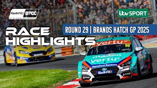 BTCC Round 29 Race Highlights | Brands Hatch GP 2025