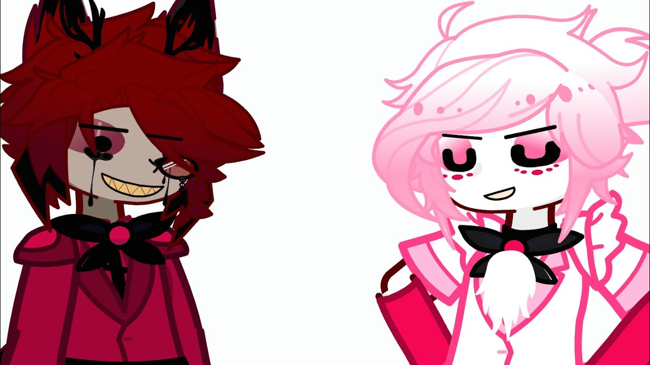 POKEDANCE.! || Canon ver. Alastor and Angel Dust || #gl2 #hazbinhotel # ...