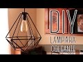 DIY | Lámpara con popotes!