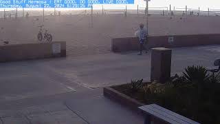 Hermosa Beach Good Stuff Strand Cam. Live Camera Stream from Southern California