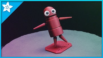 R.E.P.O Robot #timelapse #3dprinting #adafruit