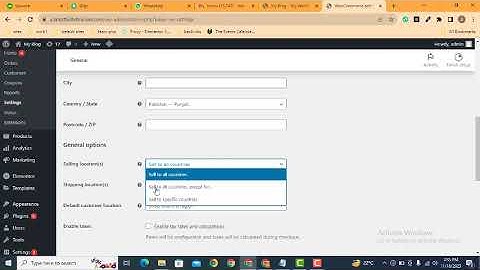 How to sell products to only specific countries in woocommerce website