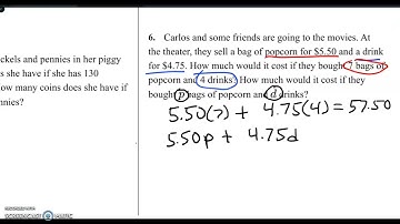 Write System of Equations from Context