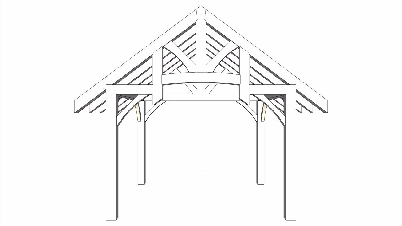 12'x12' Hammer Beam Gazebo YouTube