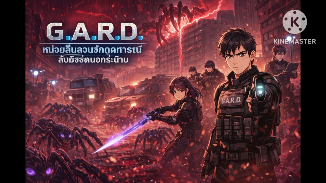 นิยายนิยายG.A.R.D. หน่วยสืบสวนวิกฤตการณ์สิ่งมีชีวิตนอกระนาบ