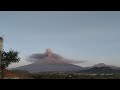 Reporte Volcán popocatépetl 7 de octubre del 2020 en vivo fumarola