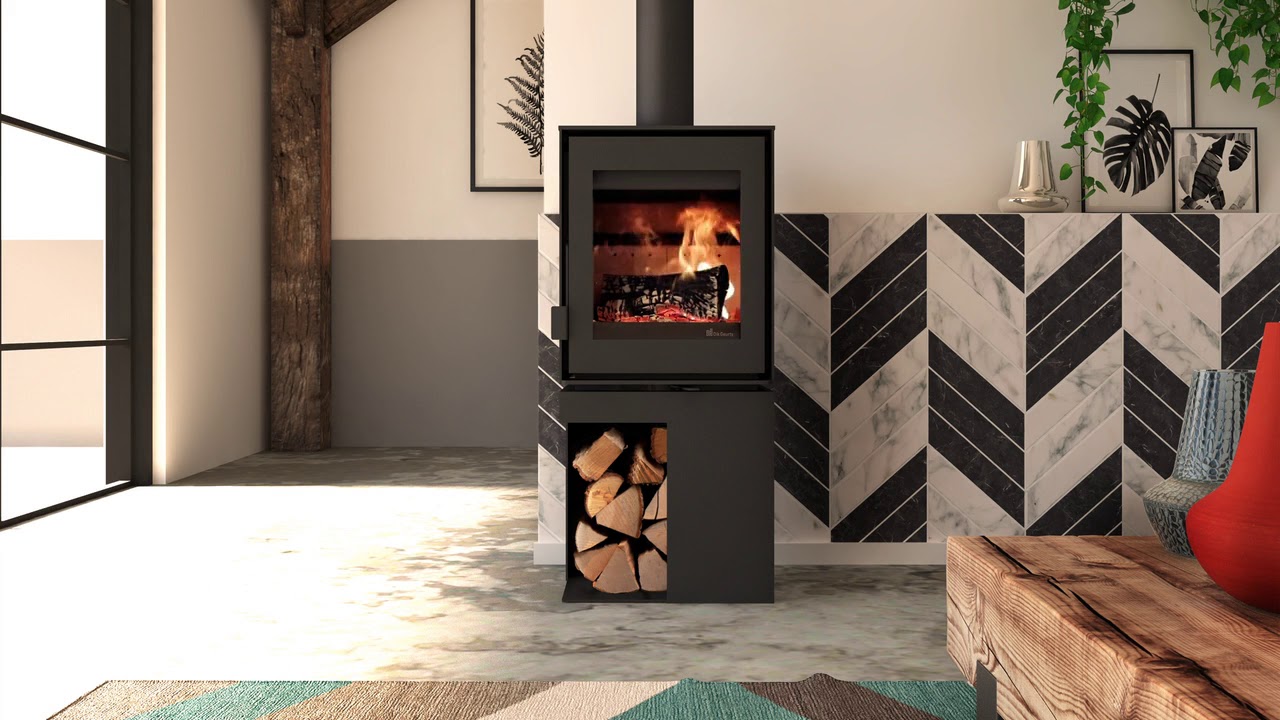 Dik Geurts Modivar 5 Store Front Wood Stove – The Stove House