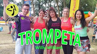 TROMPETA - Willy William- Choreography Zin Priscilla - Zumba 2022 Resimi