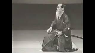 Sugino Sensei 10th Dan Master of Katori Shinto Ryu