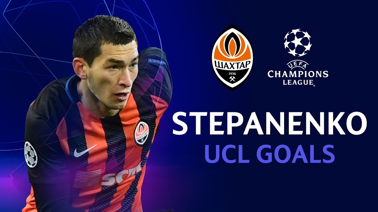 україна має талант Taras Stepanenko’s Champions League goals for Shakhtar. Partizan and Porto