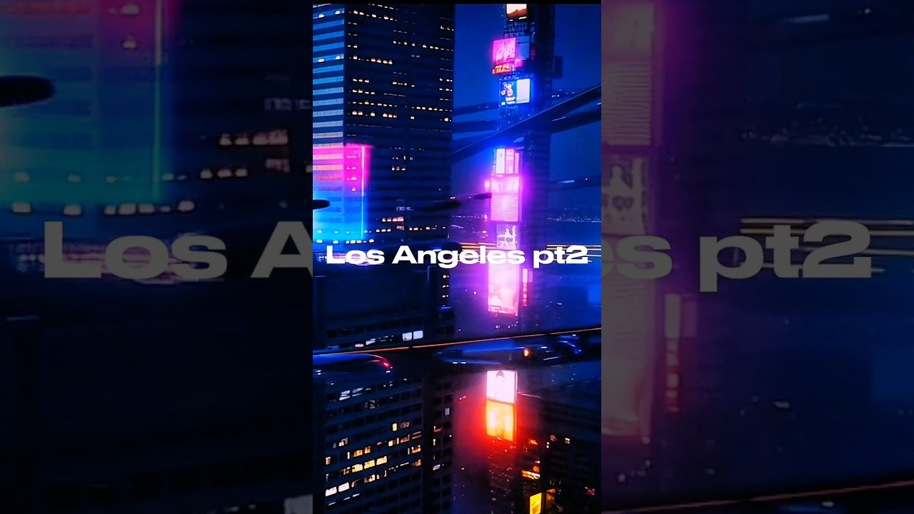 Los Angeles 2100: Futuristic Downtown pt2 🌆🚀 