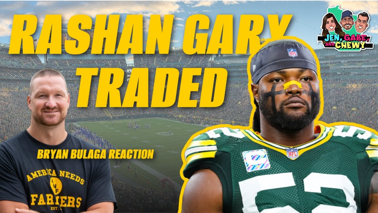 Rashan Gary Traded to Dallas | Packers Get a 4th Round Pick Reaction with Bryan Bulaga