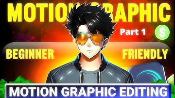 Paid Motion Graphics Course FREE 😱 | Alight Motion Part-1 (Step by Step)