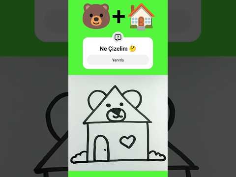 Sayılarla Resim Çizme, Sevimli Ev Resmi Çizimi #howtodraw #home #kolayçizimler #nasılçizilir #resim