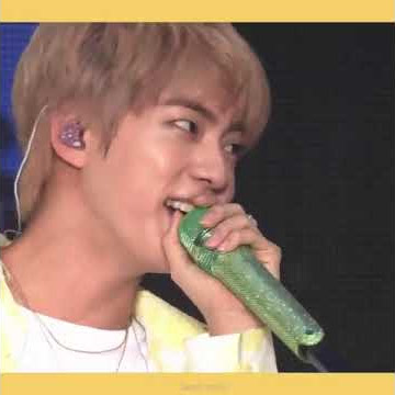 Seokjin singing abyss live