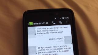 Craigslist scam job numbers! Part 2