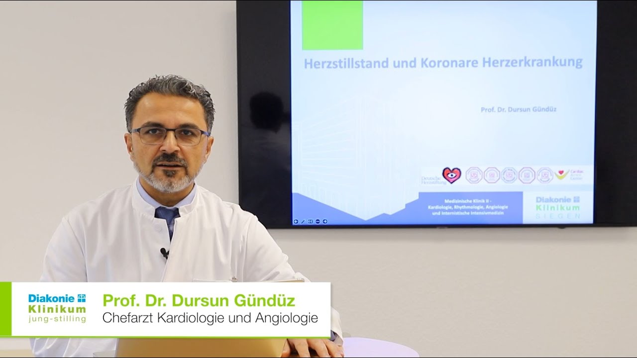 Youtube Video: Herzstillstand: Koronare Herzerkrankung – Prof. Dr. Dursun Gündüz