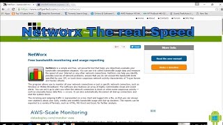 How to see our Downloading speed   (Networx) screenshot 2