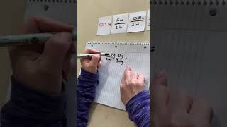 Unit Conversion Game: Notebook work