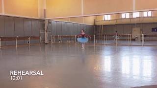 Rehearsal at Polish National Ballet Studio for Asteras Gala in Tokyo