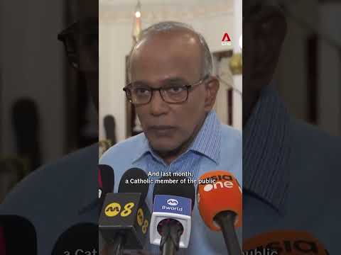 Acts of anti-semitism will not be tolerated in Singapore: Shanmugam