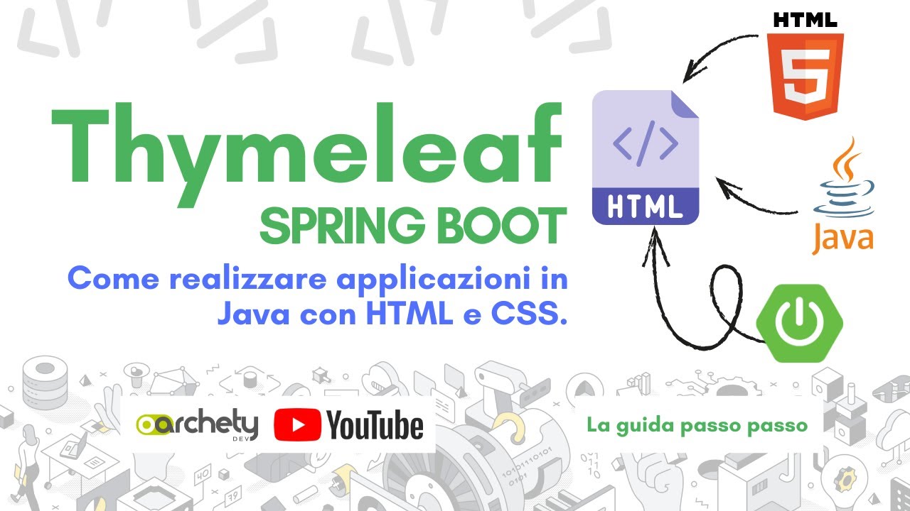 Java Thymeleaf – 08 – Binding HTML di liste di Stringhe e utilizzo dei metodi comuni