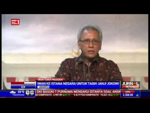 Iwan Fals Datangi Istana Negara Tagih Janji Jokowi Jk