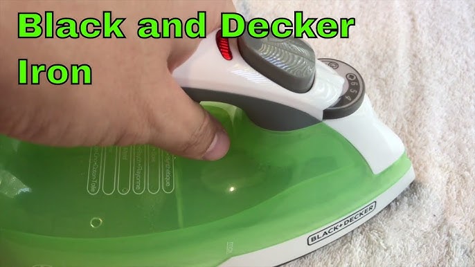 Black and Decker Vitessa Advanced Steam Iron Review 