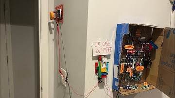 Snap-circuits fire alarm | SYSTEM TEST 5 🦅🦅🦅
