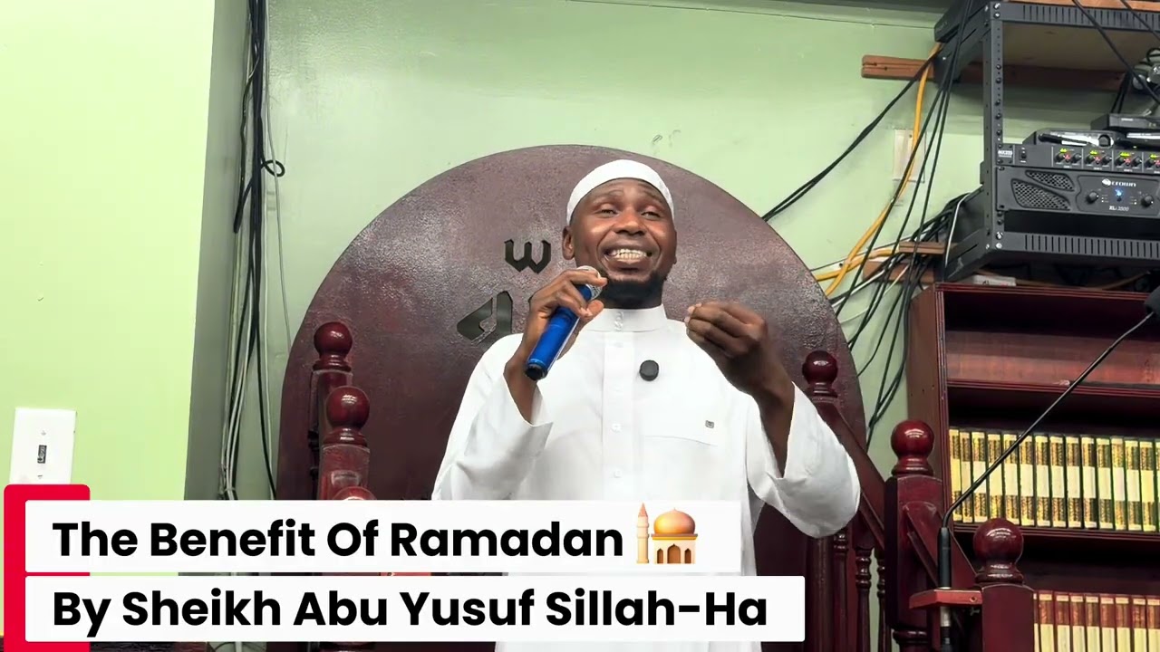 Friday Kutbah At Masjid Sidik 🕌 By Sheikh Abu Yusuf Sillah-Ha May Allah Bless & Protect Him 