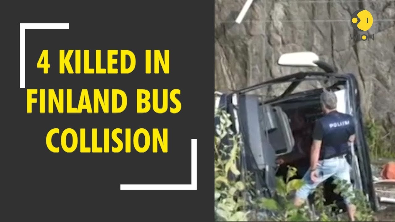 4 killed in Finland bus collision