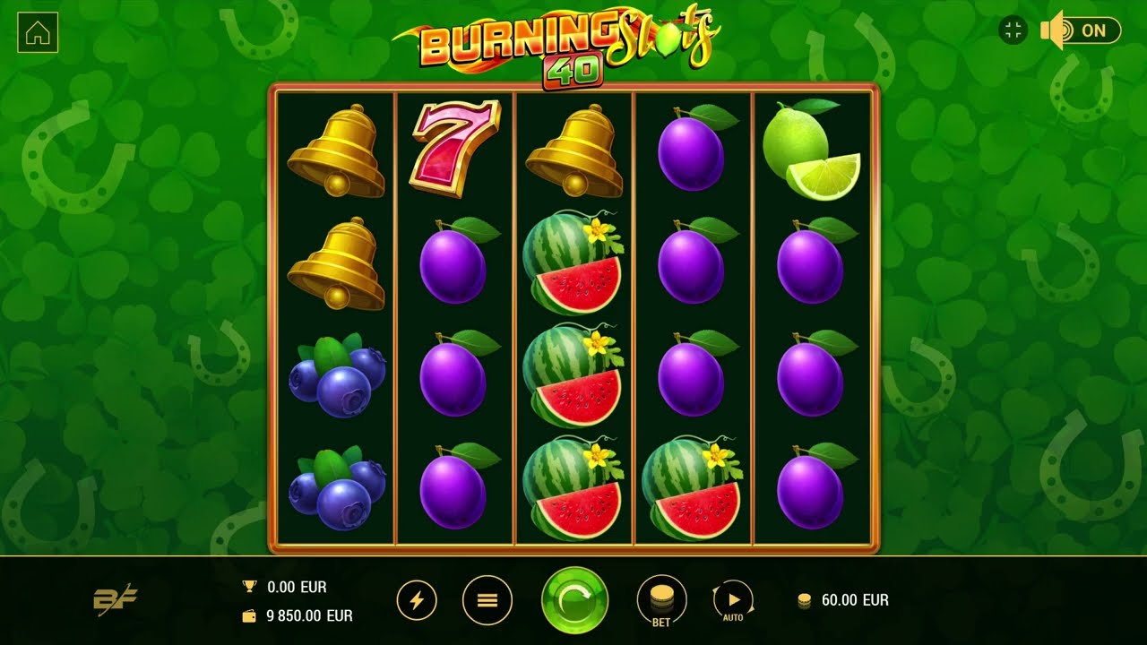 Burning Slots 40 | Video Slot | BF Games
