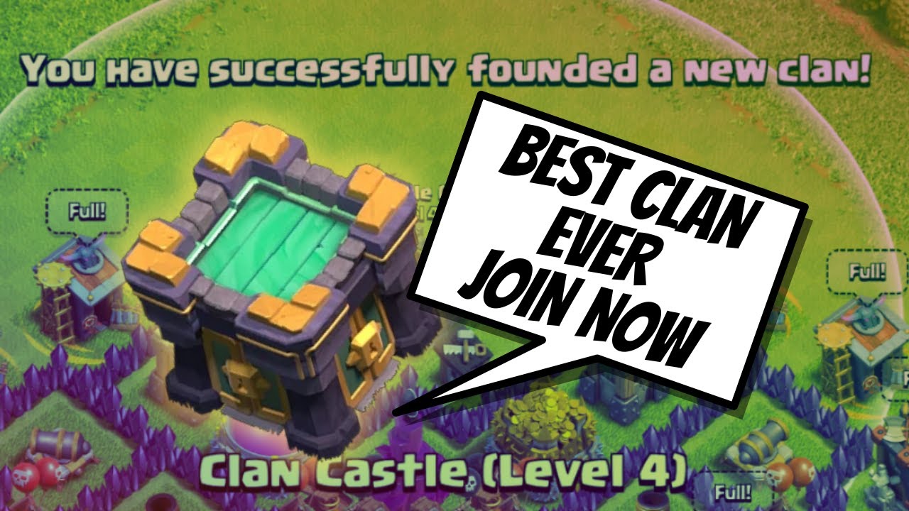 THE BEST CLAN IN CLASH OF CLANS 2021! YouTube