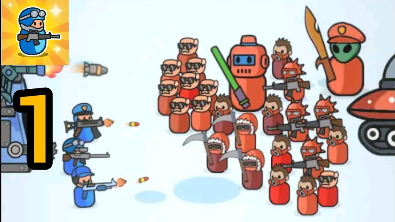 Battle Bag : War Zone Gameplay Walkthrough Part 1 - War Zone Game - Android & ios Gameplay 