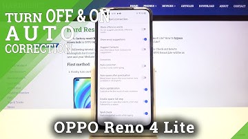 How to Turn Autocorrection in OPPO Reno 4 Lite – Correct Text