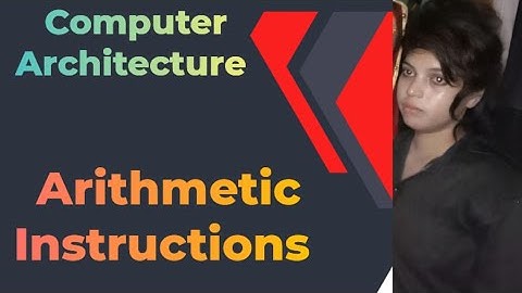 L-10:Arithmetic Instructions (Data Manipulation Instructions) | Computer Architecture | COA |
