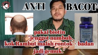 BAHAS TUNTAS!! Pakai Biotin, 'Jenggot Numbuh, Kok Rambut Malah Rontok Plus Badan Jadi Gemuk ?'