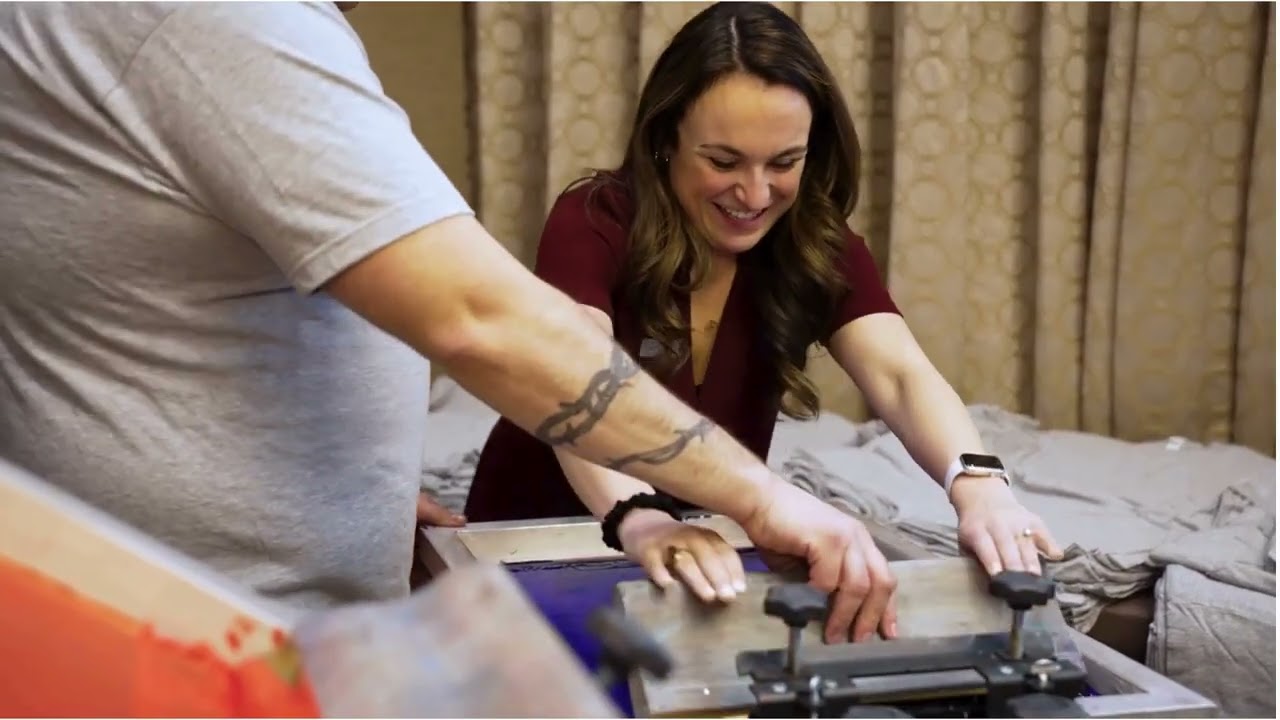 Fast Printing NYC Live Event Screen Printing for Bank of America in NYC - 2024