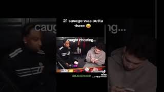 21 savage Cheats Adin Ross #twitch #shorts #21savage #kaicenat #adinross #usa #streamer