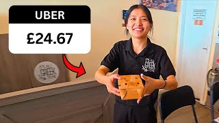 MY HIGHEST PAYING ORDER ALL YEAR! Delivering Fast Food in London POV