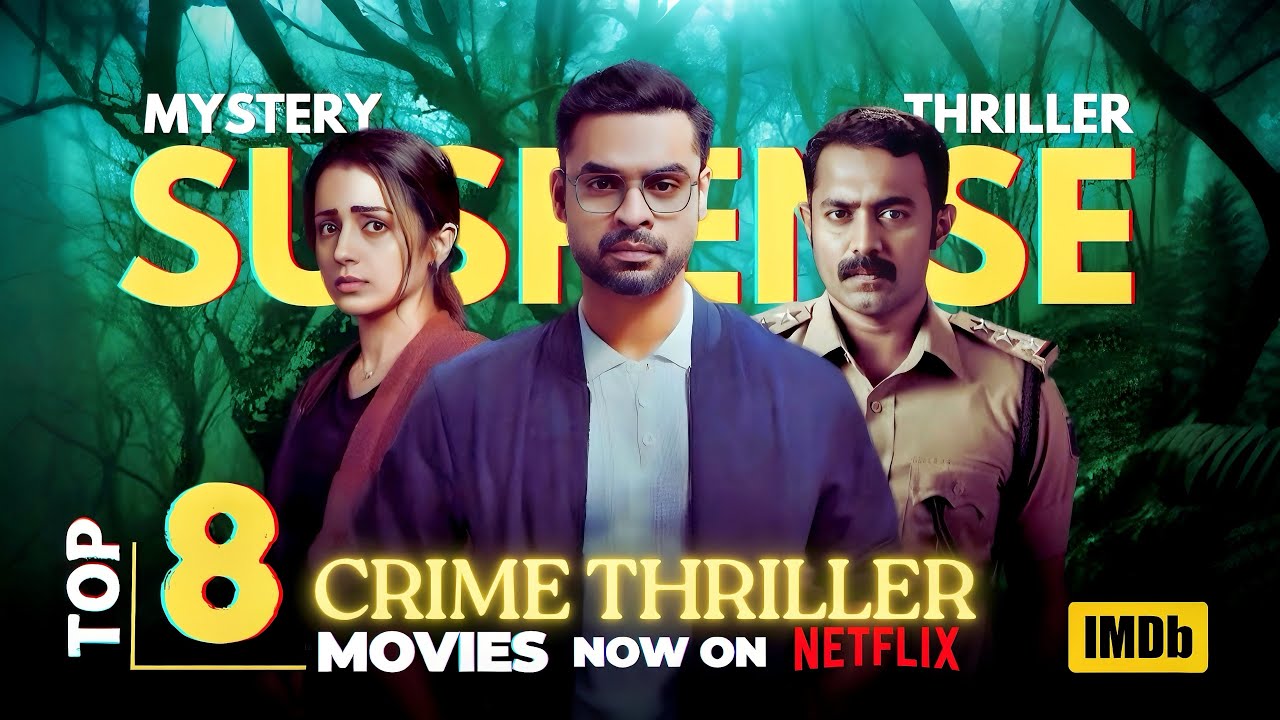 Top 8 Best South Suspense Thriller Movies in Hindi Dubbed 2025 | Crime ...