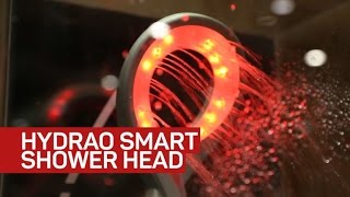 This connected showerhead will change colors when you use too much water