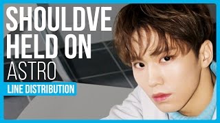 ASTRO - 붙잡았어야 해 (Again) Line Distribution (Color Coded)