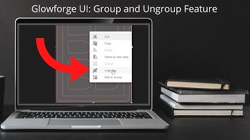 Glowforge UI: Group and Ungroup Feature