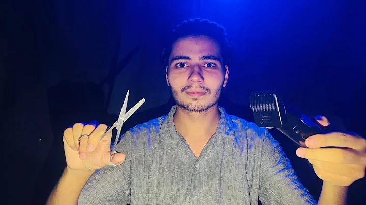 First asmr doing your haircut fast & aggressive 