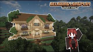 Calm down while I build a Cozy Birch Forest House | Cozy Minecraft Longplay (No Commentary)