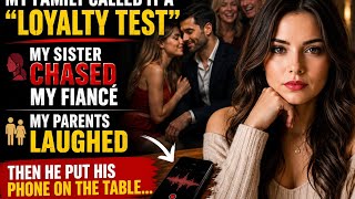 My Sister Chased My Fiancé as a “Loyalty Test” — Then His Recording Exposed Everything