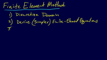8.3.1-PDEs: Introduction to Finite Element Method